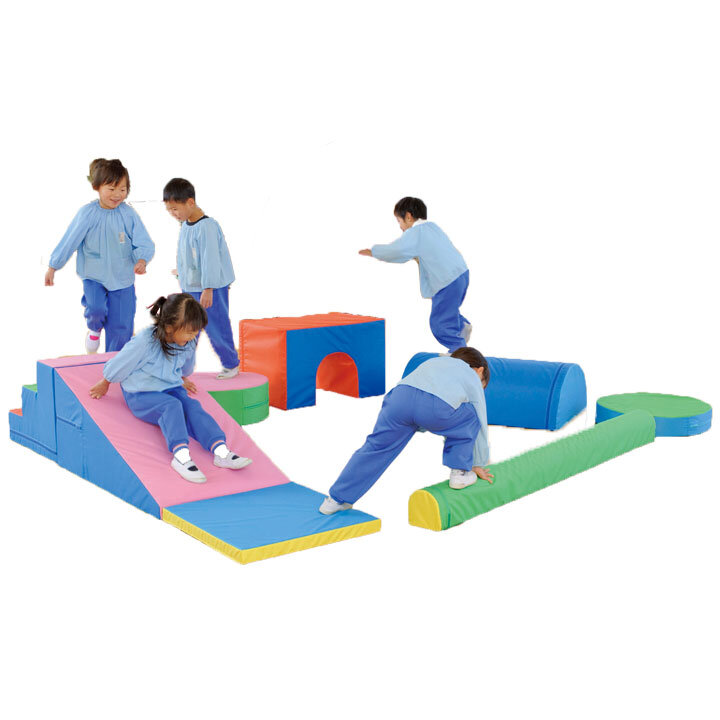 ブロックシステムマットトライ